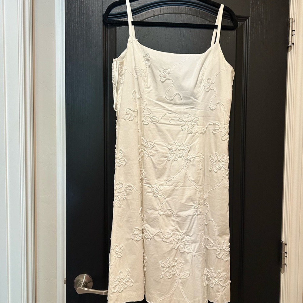 White summer dress